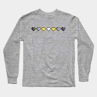 Pride Pixel Hearts Long Sleeve T-Shirt